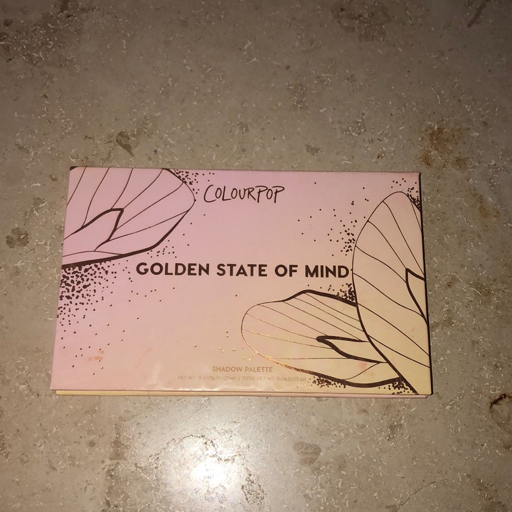 colourpop golden state of mind palette